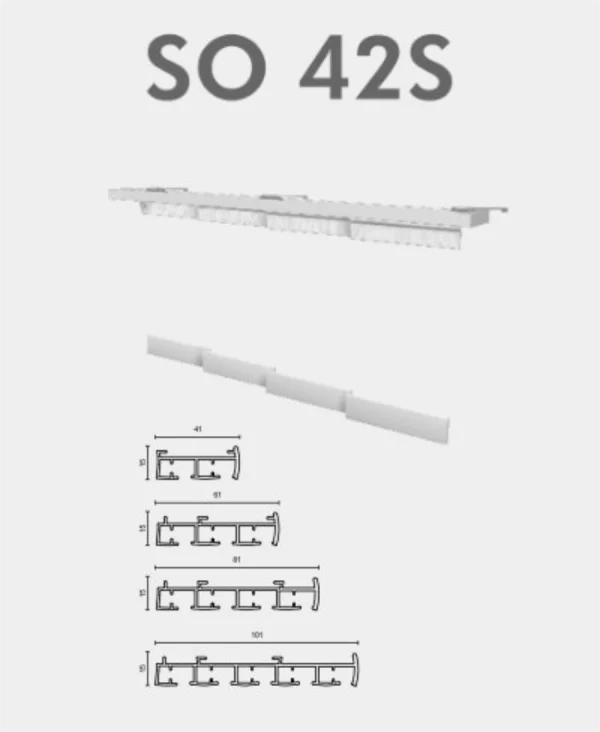 SO42S binari-per-tende-a-pannello-binario-con-velcro-per-tende-a-pannello-fisso-binario-tende-a-pannello-tende-a-pannello-con-binario-